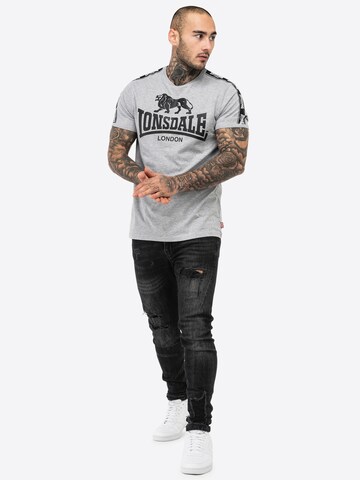 T-Shirt 'STOUR' LONSDALE en gris