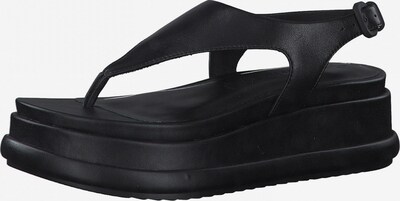 Flip-flops TAMARIS pe negru, Vizualizare produs