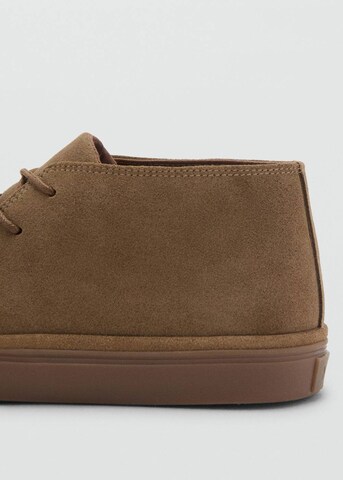 MANGO TEEN Chukka Boots 'Gale' in Braun