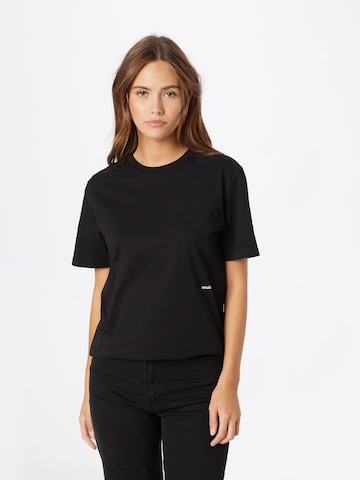 Soulland - Camiseta 'Cea' en negro: frente