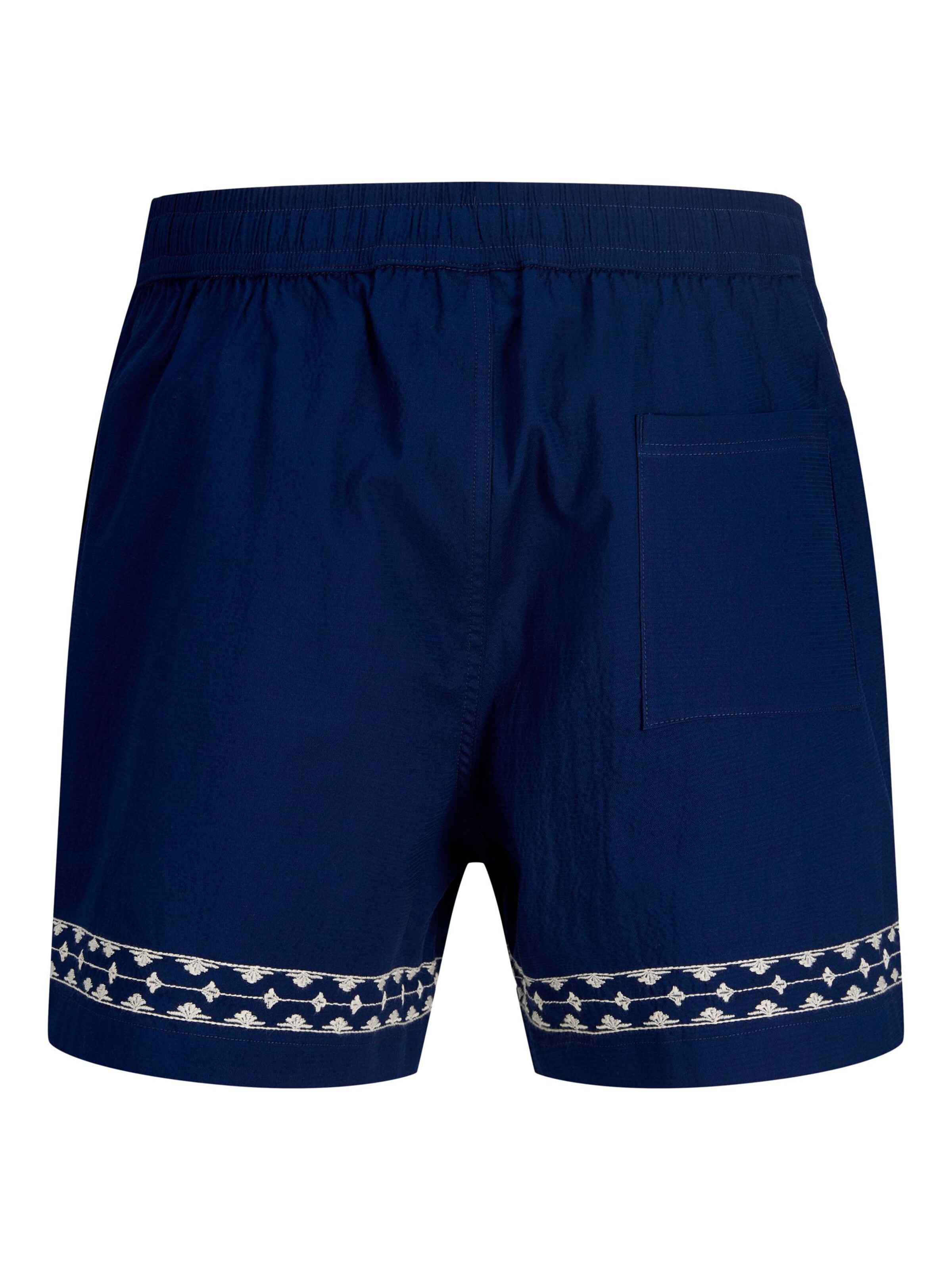 JACK & JONES Wide Leg Bukser i blå