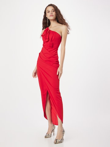 WAL G. Evening Dress 'KELLY' in Red: front