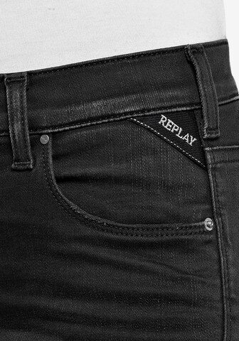 REPLAY Skinny Jeans in Schwarz