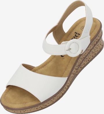 Sandales à lanières 'Helys' Palado en blanc : devant