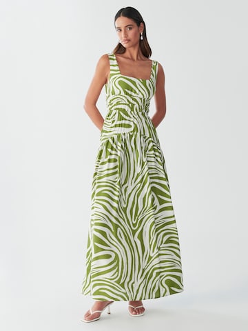 BWLDR - Vestido 'SAFIA' em verde