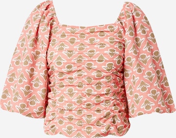 Camicia da donna di River Island in rosa: frontale