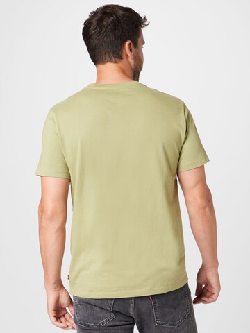 LEVI'S ® Regular Shirt 'Graphic Crewneck Tee' in Green