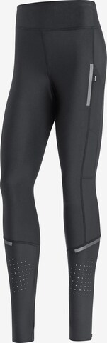 GORE WEAR Lauftights 'Impulse' in Schwarz: predná strana