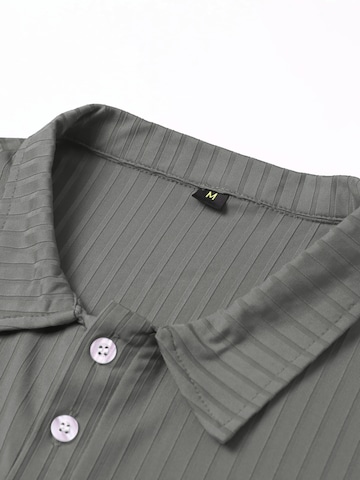 ALLTHEMEN Shirt 'Rhythmus' in Grey