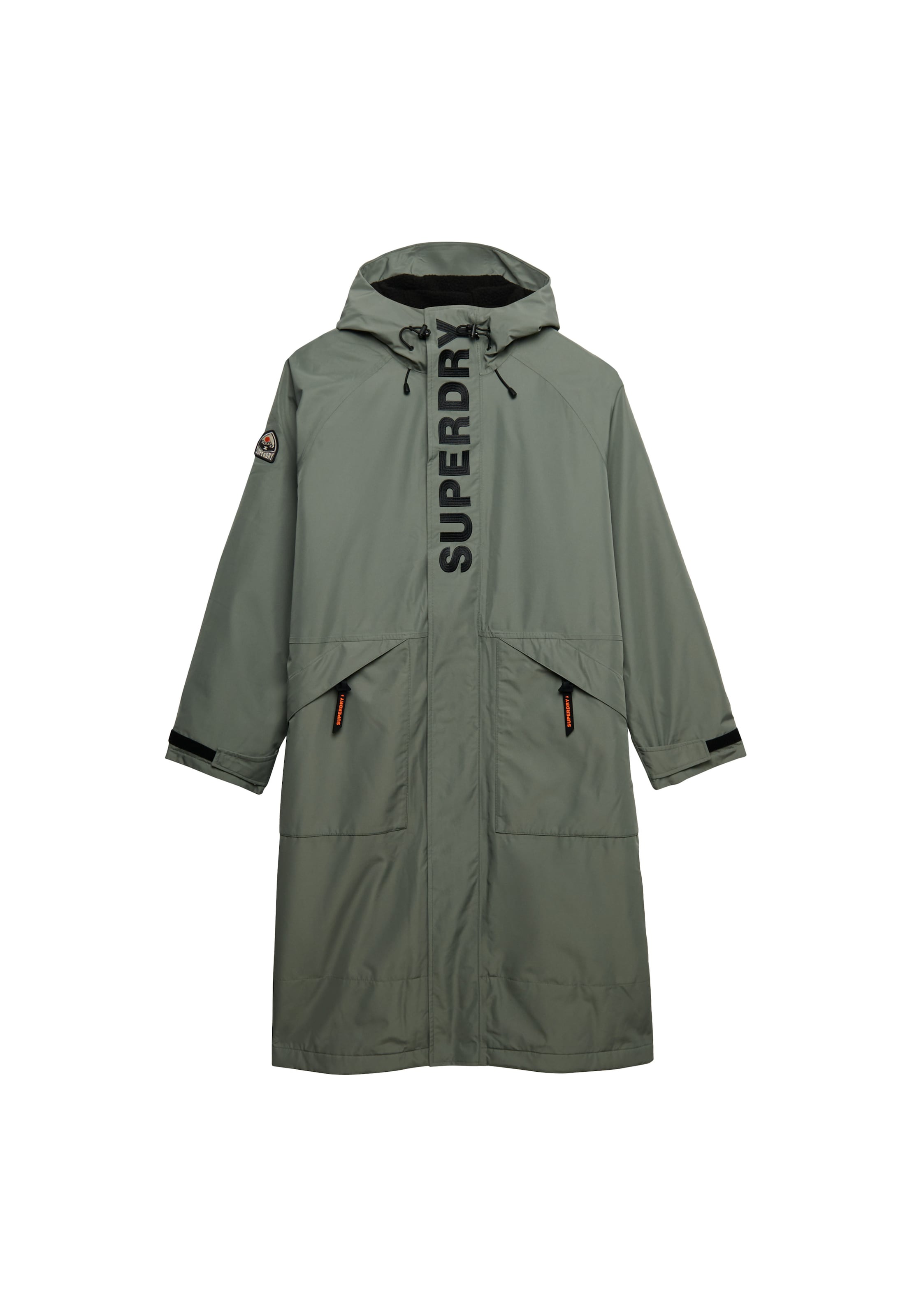 Veste fonctionnelle Superdry & Co en vert : devant