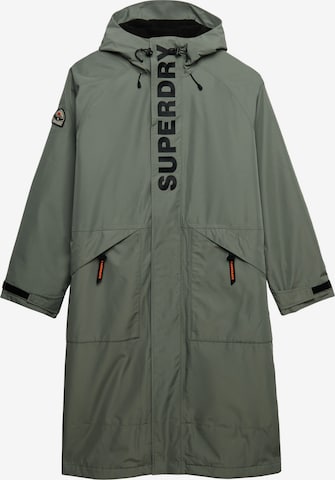 Veste fonctionnelle Superdry & Co en vert : devant