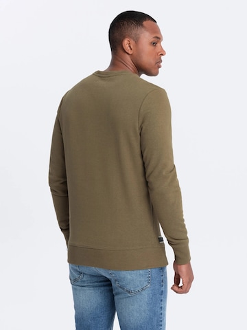 Ombre Sweatshirt 'OM-SSBN-0159' in Groen