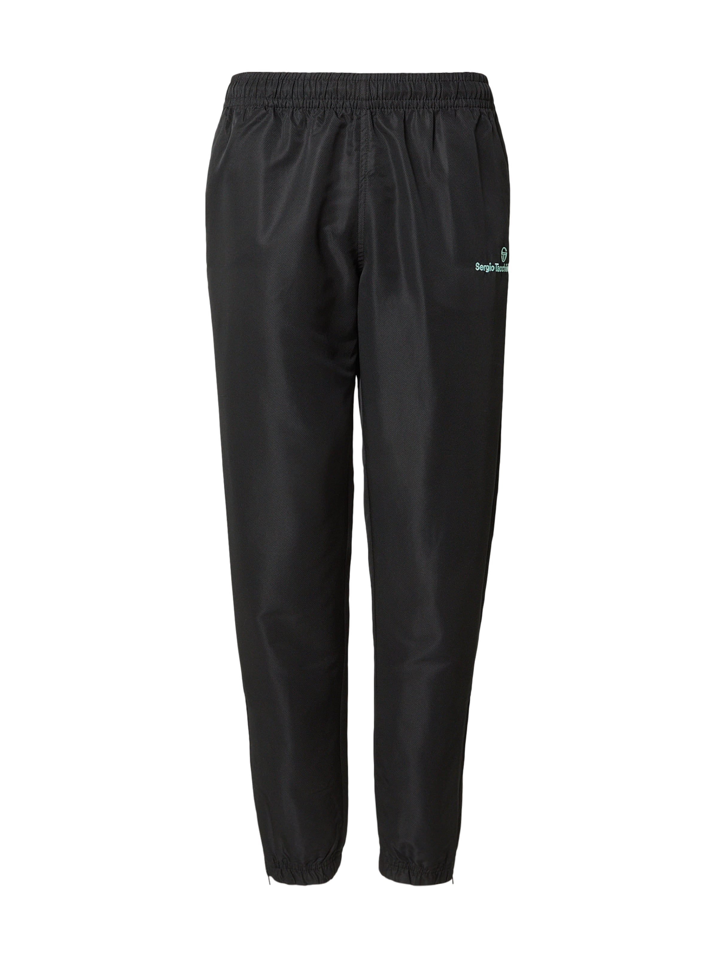 Sergio Tacchini Панталон 'CARSON 021' в черно: отпред