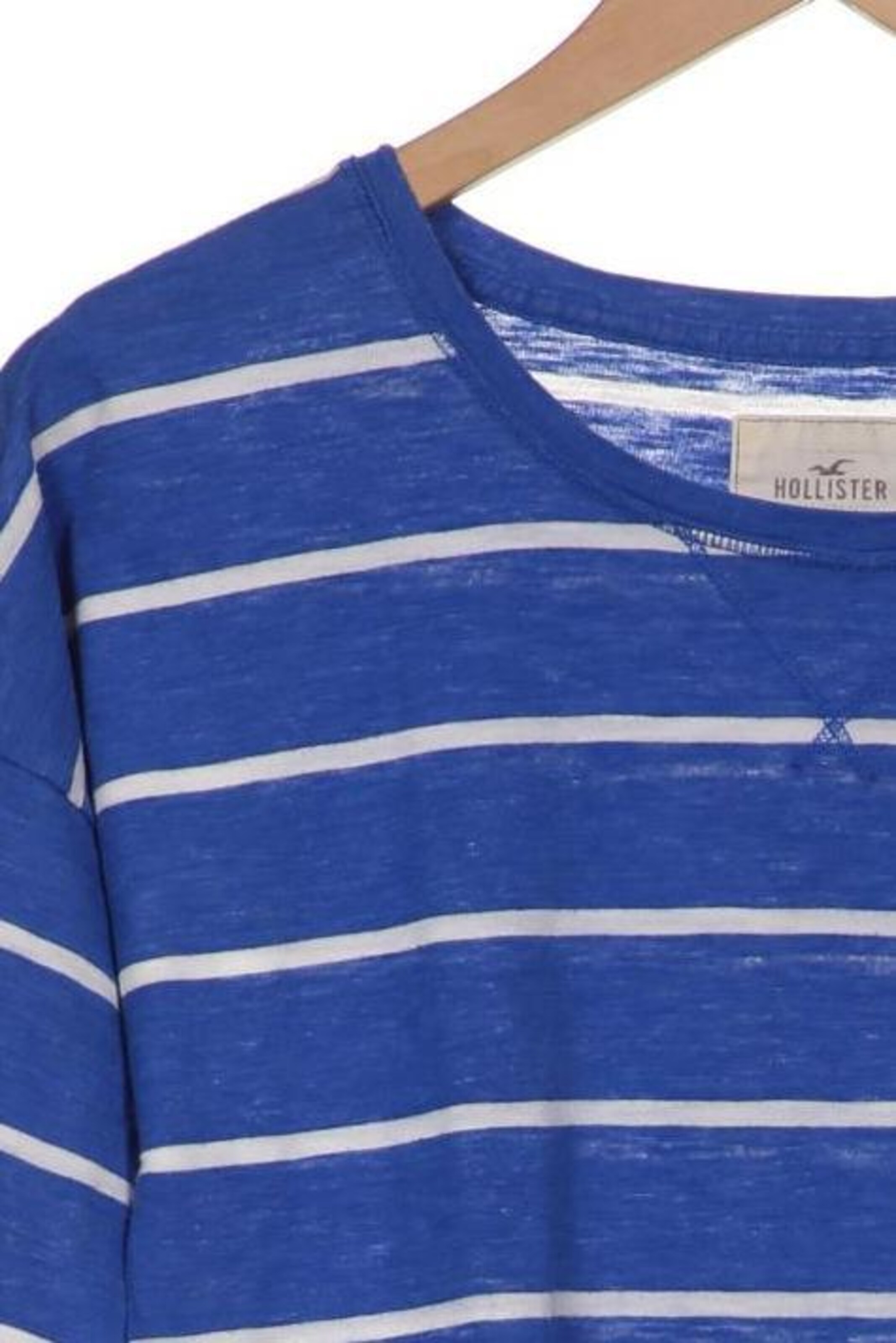 HOLLISTER Shirt in S in Blue