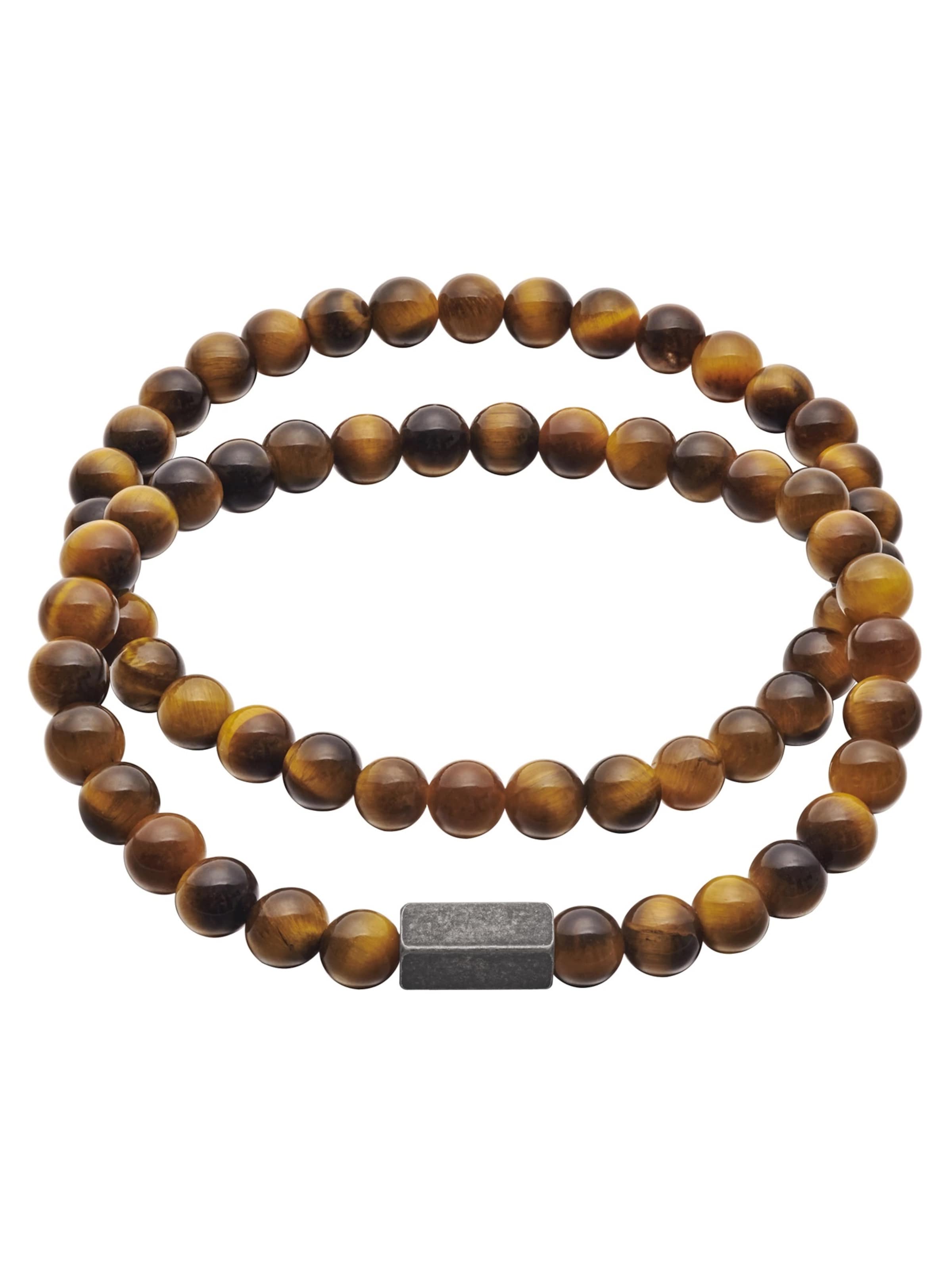 Braccialetto di True Rebels in nero: frontale