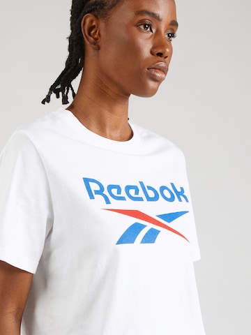 Reebok - Camisa funcionais em branco