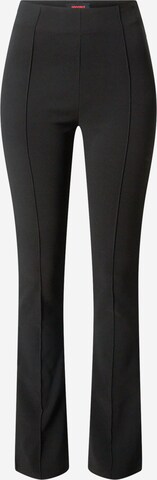 Misspap Trousers in Black: front