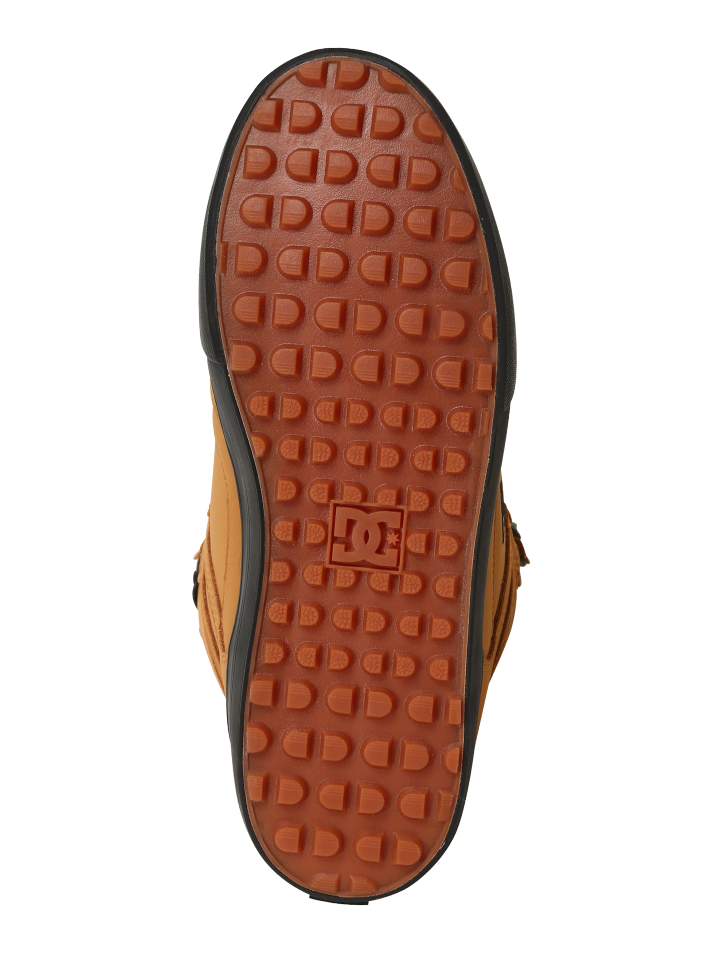 DC Shoes High-Top Sneakers in Brown