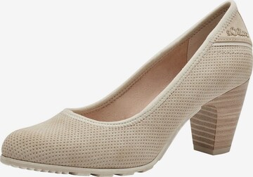 s.Oliver Pumps in Beige: voorkant