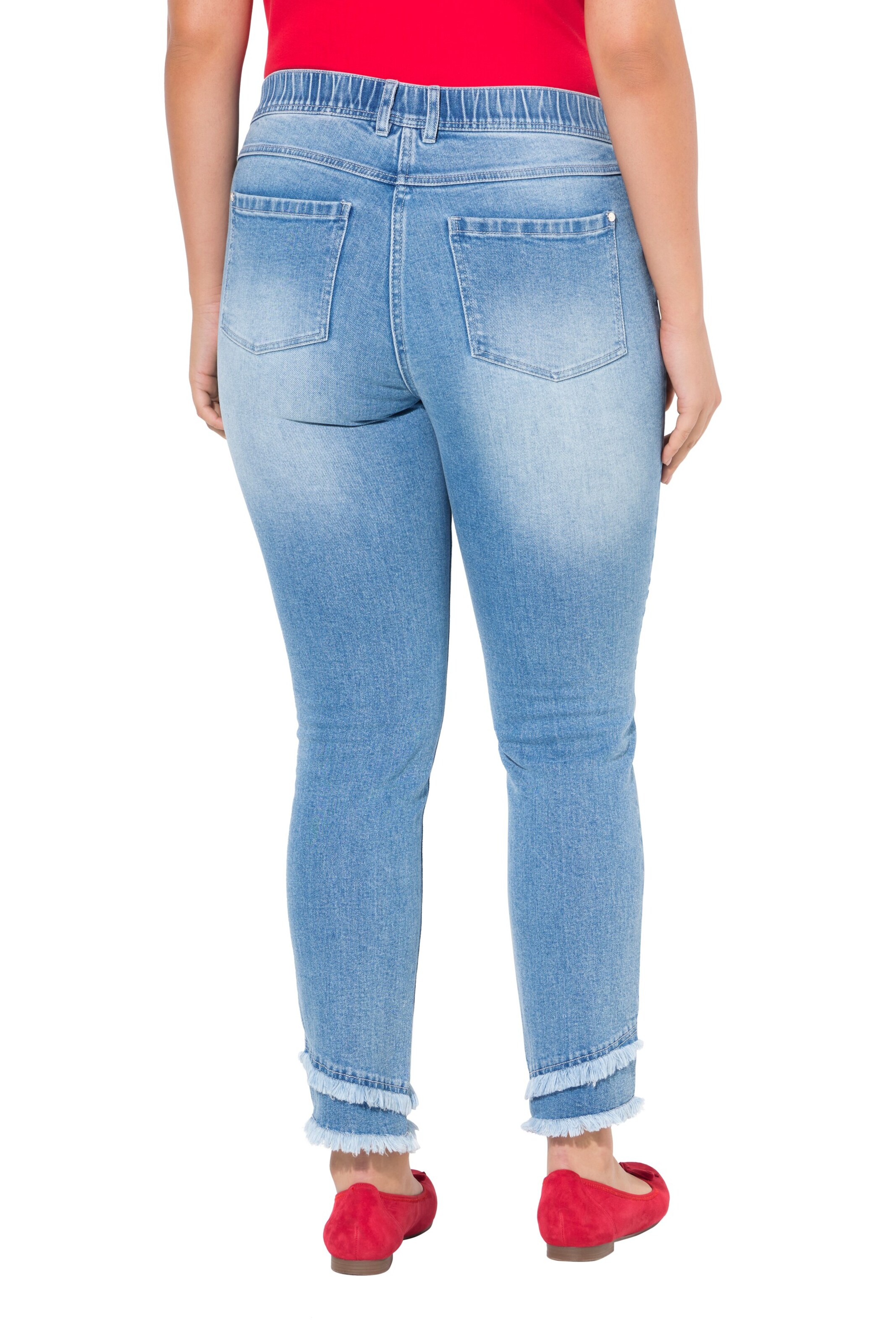Ulla Popken Slimfit Jeans in Blau