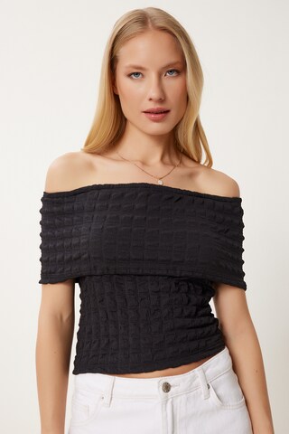 Happiness İstanbul Blouse in Zwart