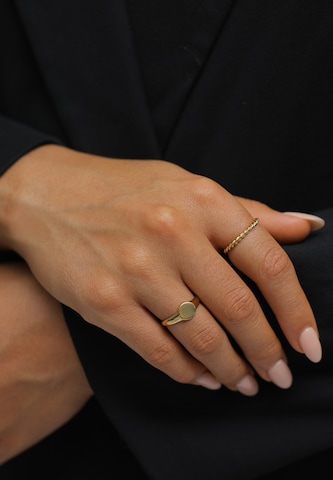 ELLI Sieraden set in Goud: voorkant