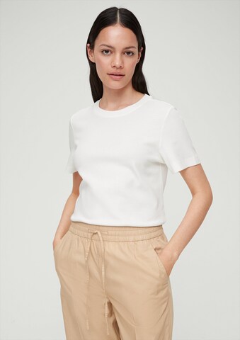 s.Oliver Shirt in White: front