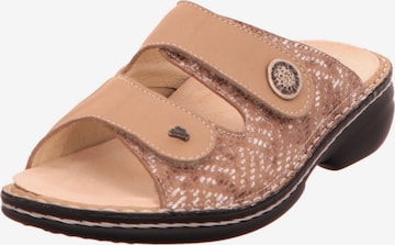 Finn Comfort Mules in Pink: front