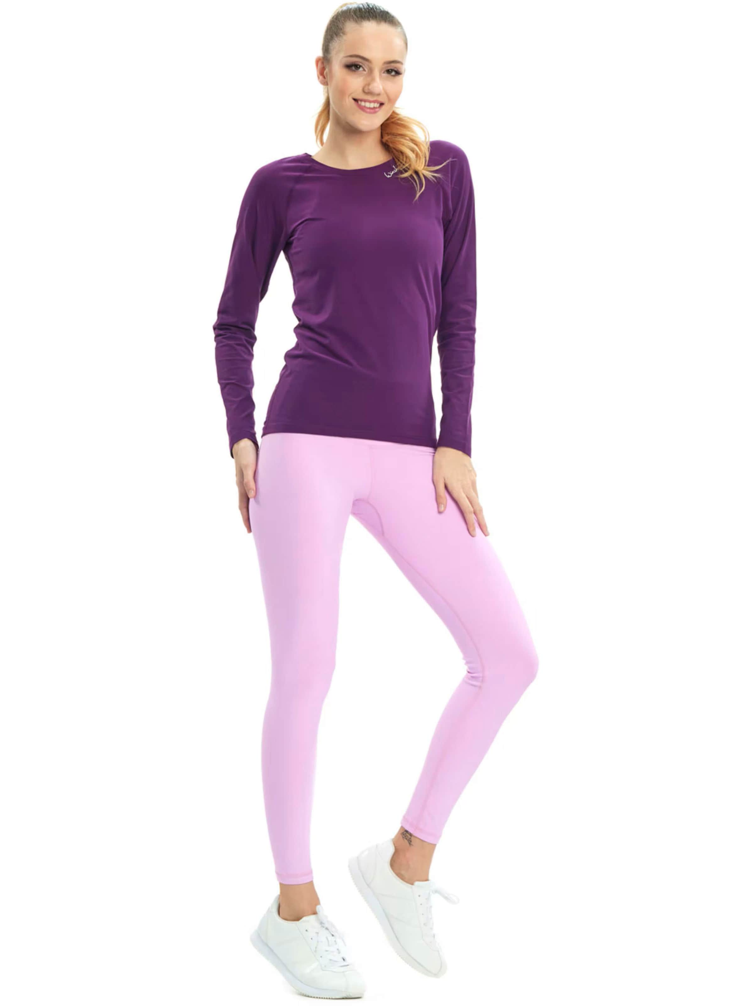 T-shirt fonctionnel &#x27;AET118LS&#x27; Winshape en violet