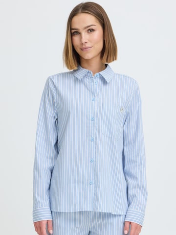 Camicia da donna ' OXFanny ' di Oxmo in blu: frontale