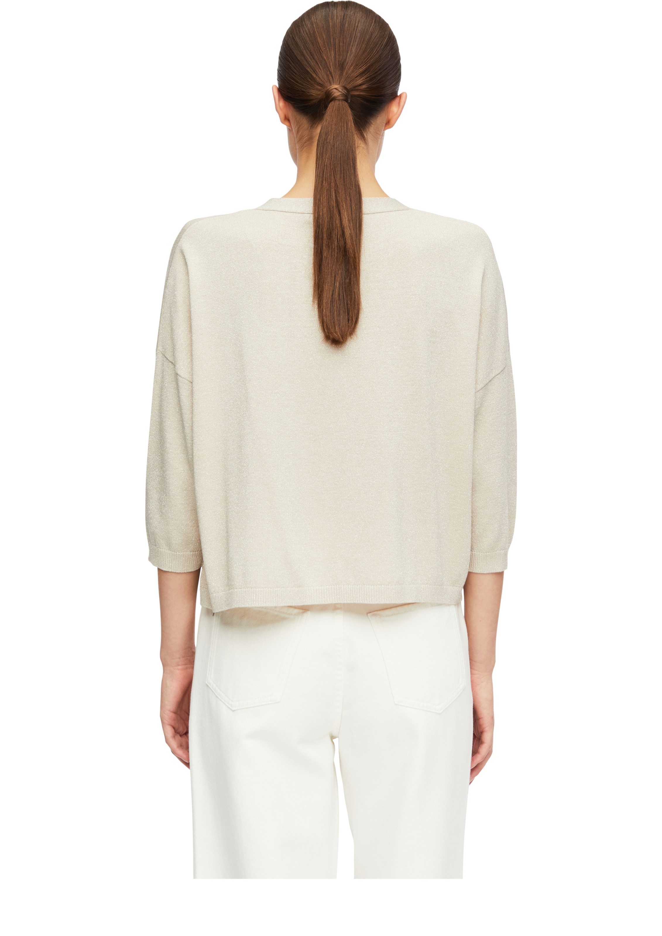 COMMA Knit cardigan in Beige