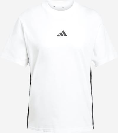 XXS dydžio Sportiniai marškinėliai 'Essentials' iš ADIDAS SPORTSWEAR, spalva – juoda / balta, Prekių apžvalga