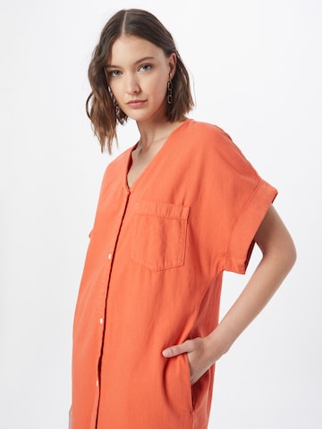 Monki Skjortklänning i orange