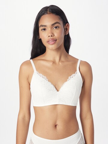 NATURANA Bralette Bra in Beige: front