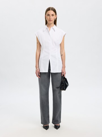 Camicia da donna di SELECTED in bianco