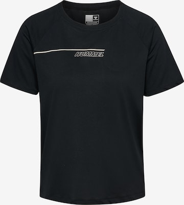 Hummel Sportshirt in Blau: Vorderseite