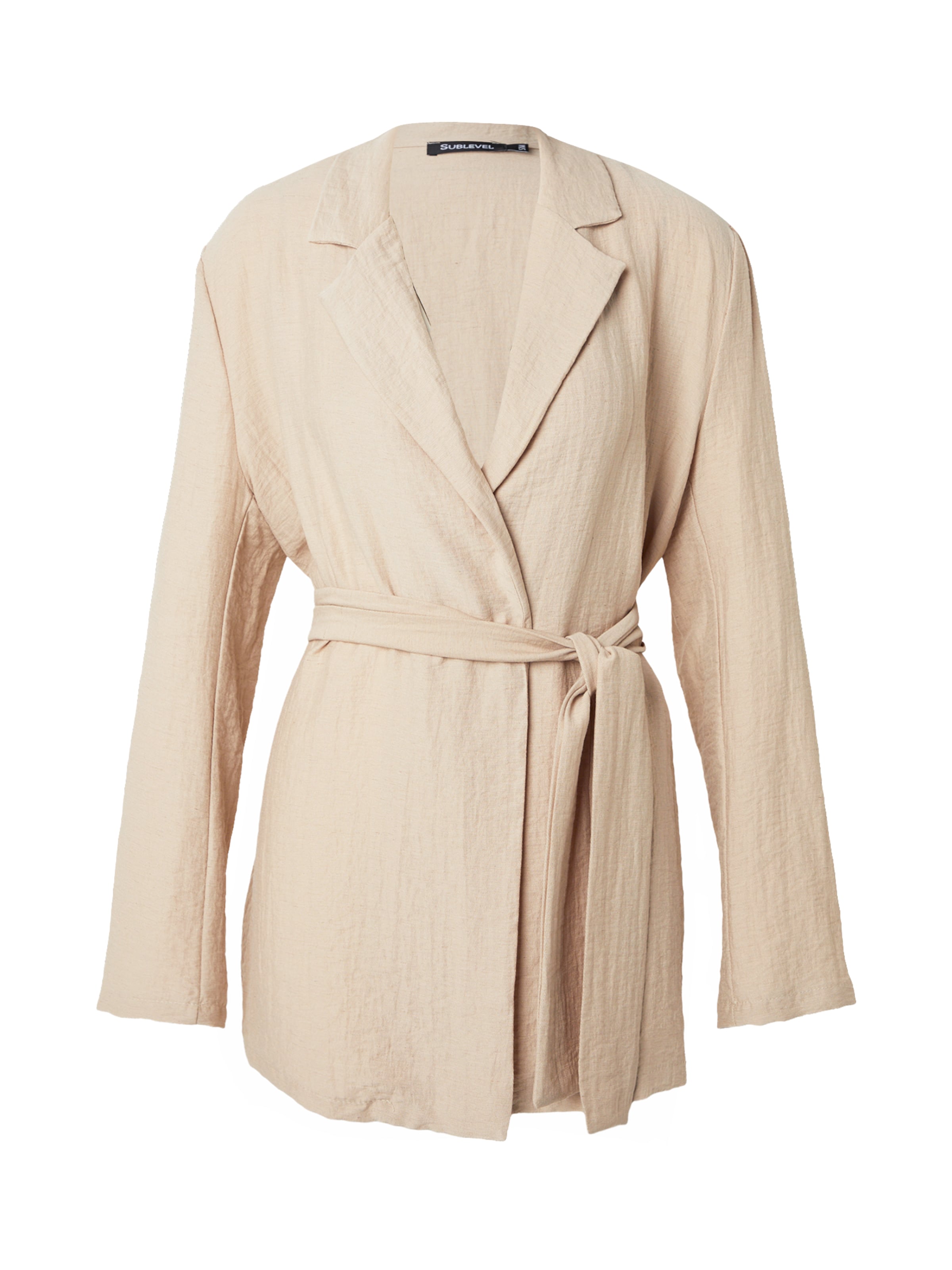 Sublevel - Blazer en beige: frente