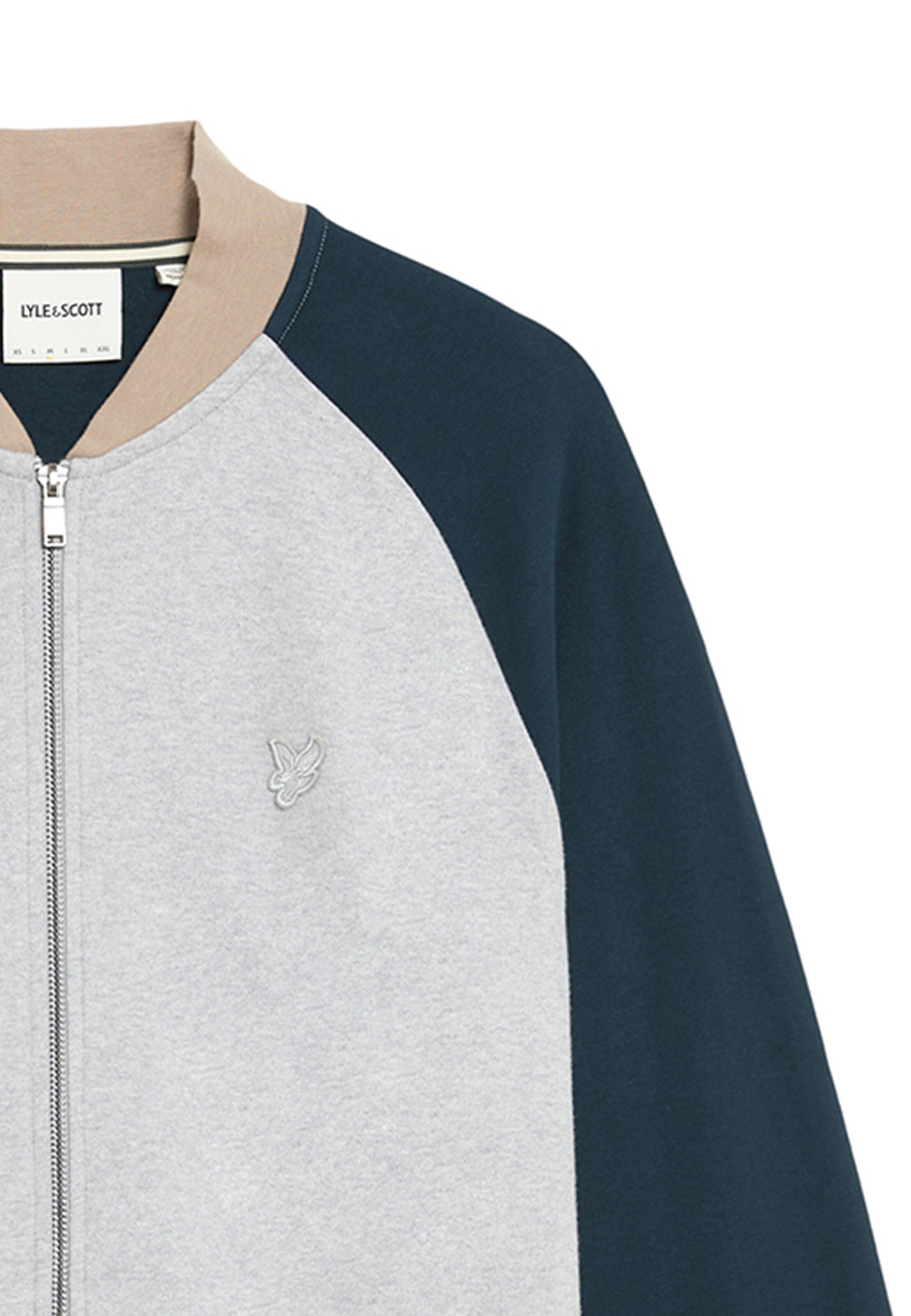 Veste mi-saison Lyle & Scott en gris