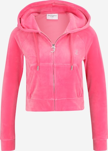 Giacca di felpa 'MADISON' di Juicy Couture Petite in rosa: frontale