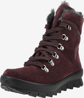 Legero Schnürstiefelette in Rot: Vorderseite
