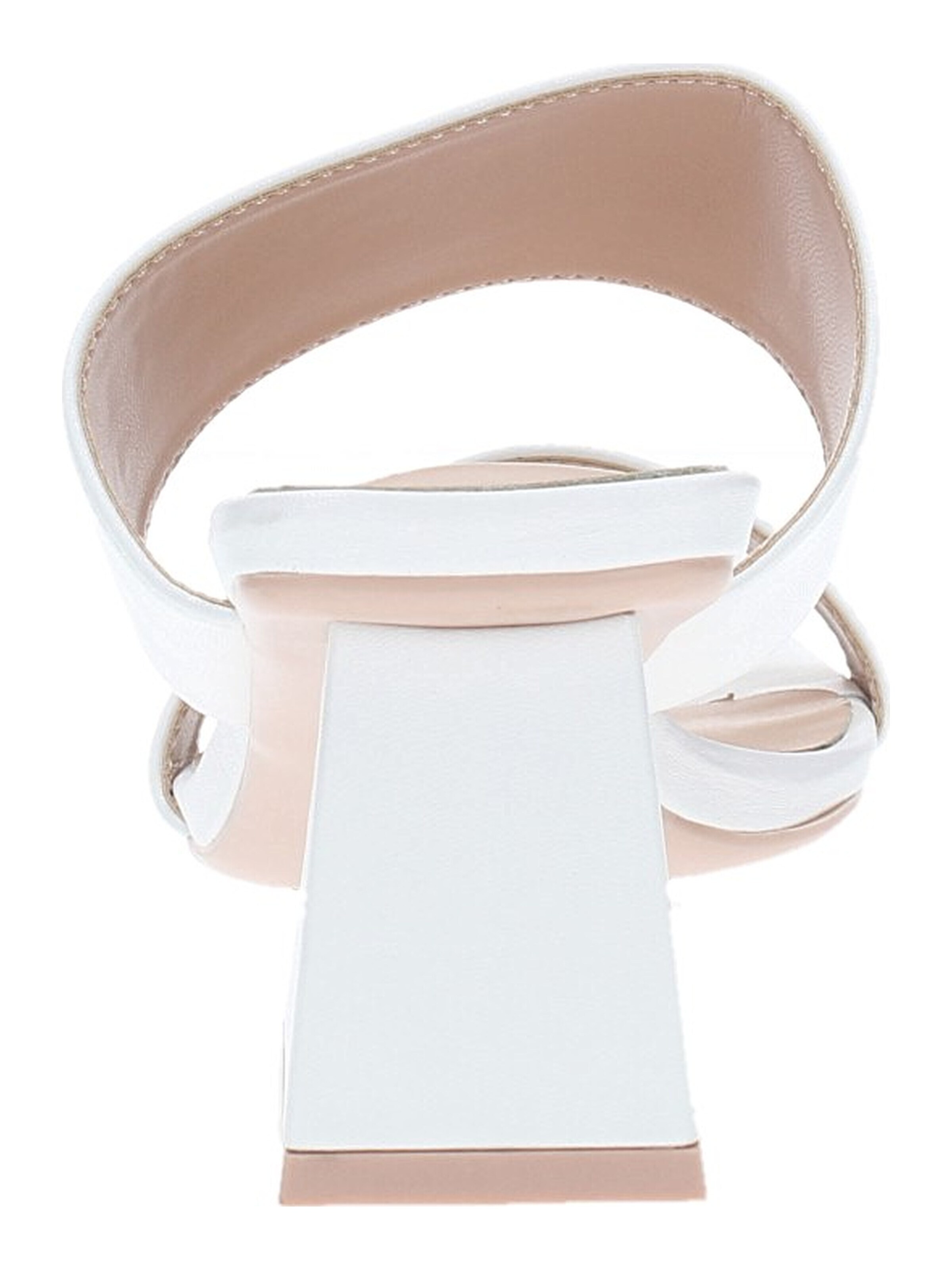 Zoccoletto 'Francesco Milano Ciabatta E14-01A' di Francesco Milano in bianco