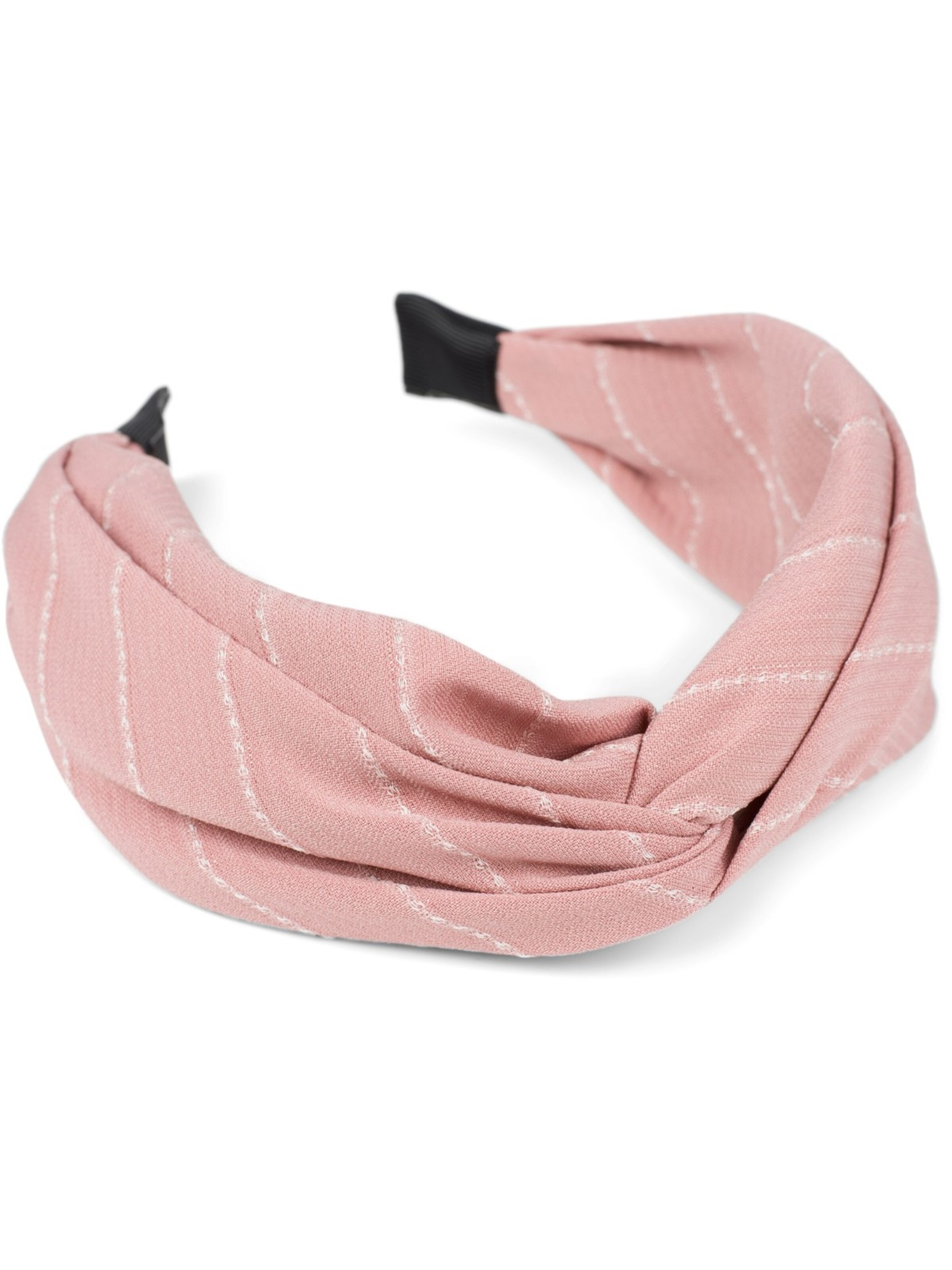 styleBREAKER Hair Jewelry 'Nadelstreifen Haarreif' in Pink: front