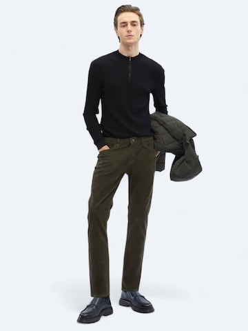 KİP Slimfit Broek in Groen