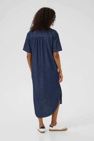 Kaffe Blousejurk 'KALuise' in Blauw