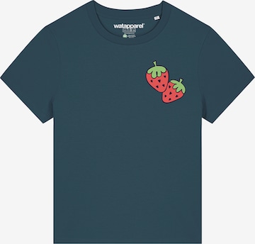 Maglietta 'Strawberry' di Watapparel in verde: frontale