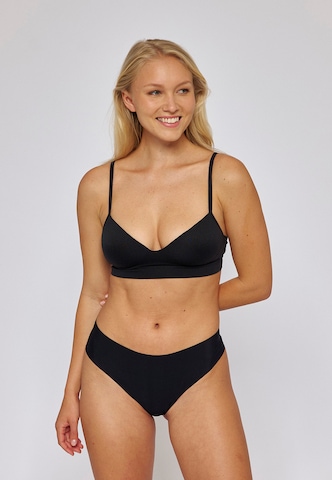 SNOCKS Panty 'Hipster' in Black: front