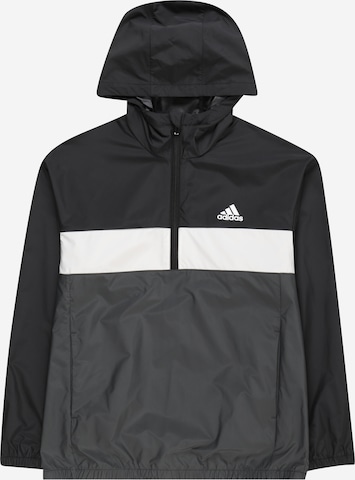 ADIDAS SPORTSWEAR Куртка в спортивном стиле в Черный: спереди