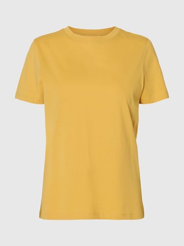 SELECTED Shirt 'ESSENTIAL' in Yellow: front
