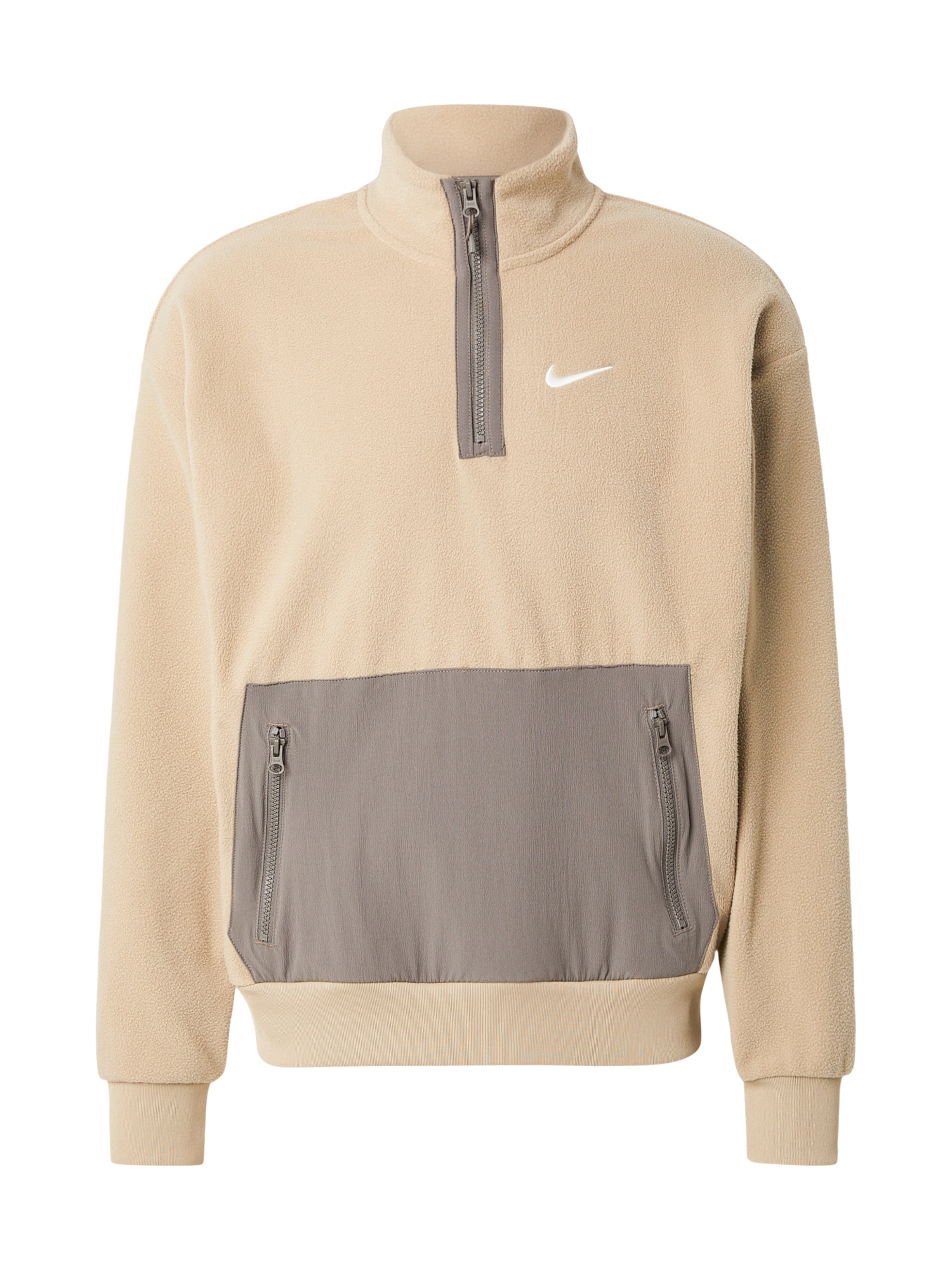 Nike Sportswear Pullover in Beige: Vorderseite