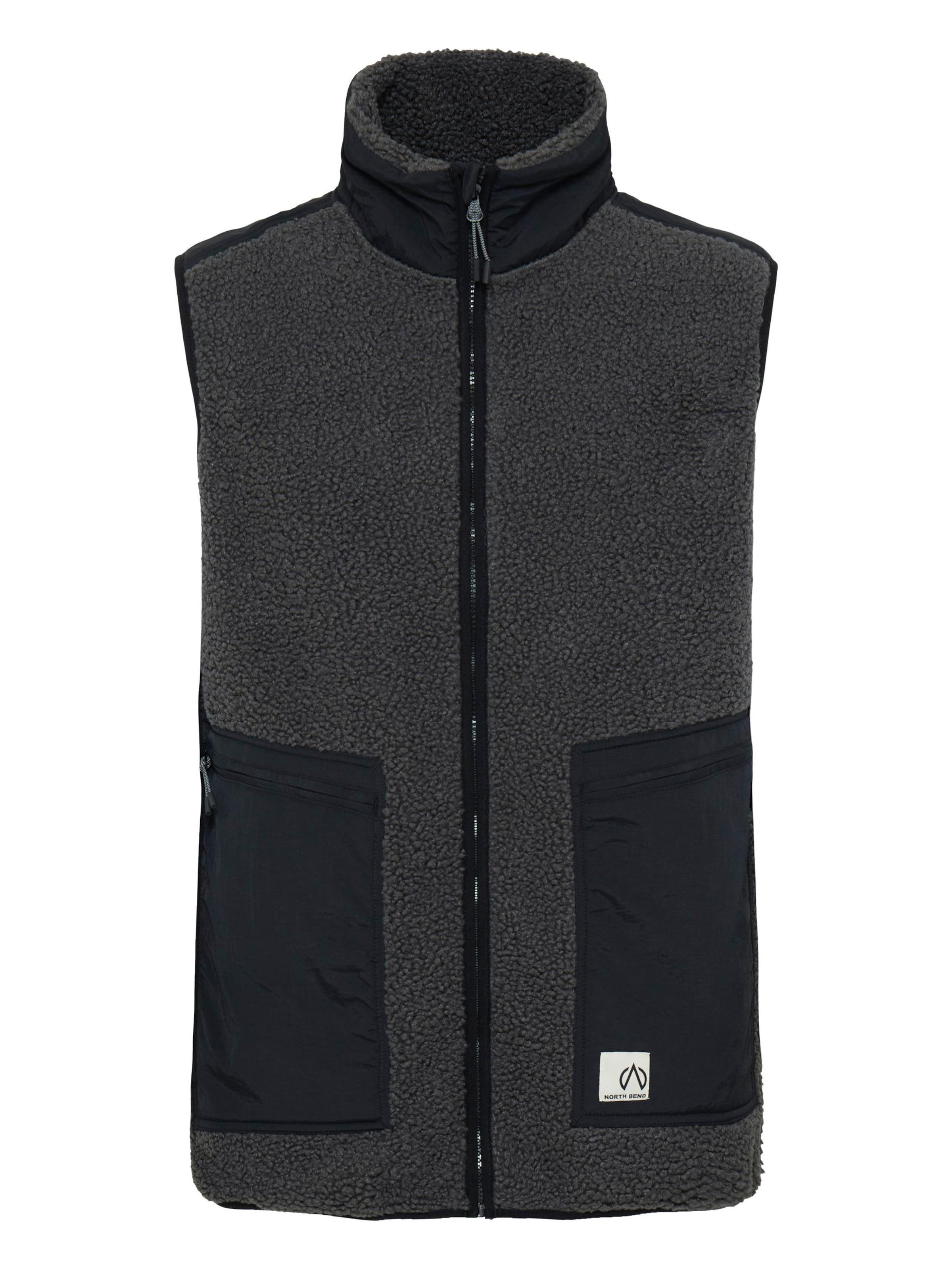 Gilet 'Galan' di North Bend in grigio: frontale